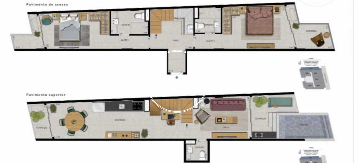 Conheça 4 do imóvel - Cobertura 2 quartos à venda Leblon, Rio de Janeiro - R$ 4.500.000 - 9202 - 29 4 - 29