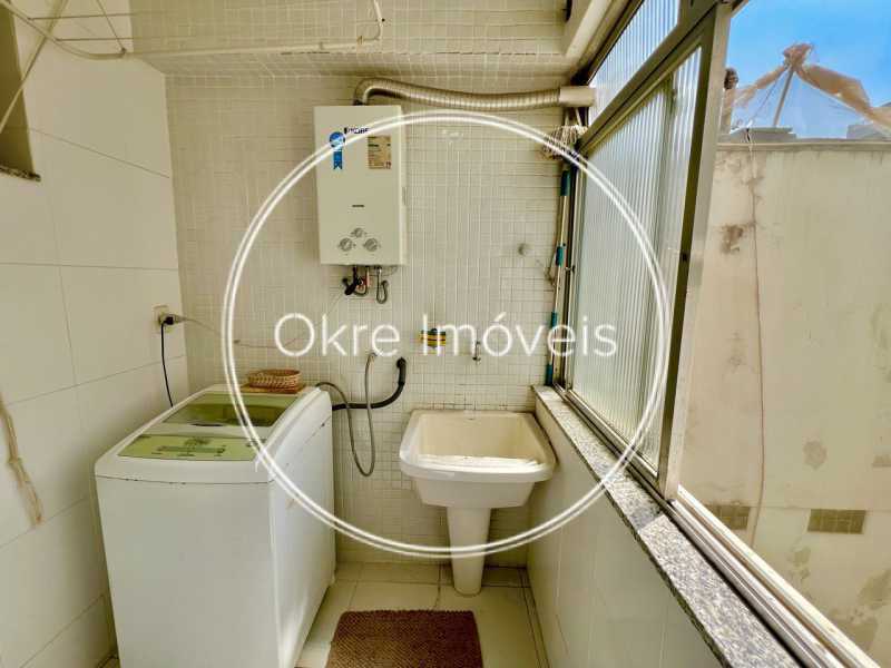 Conheça ÁREA DE SERVIÇO do imóvel - APARTAMENTE À VENDA NA QUADRA DA PRAIA EM IPANEMA. - LEAP30597 - 16 ÁREA DE SERVIÇO - 16