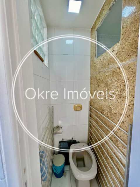 Conheça BANHEIRO DE SERVIÇO do imóvel - APARTAMENTE À VENDA NA QUADRA DA PRAIA EM IPANEMA. - LEAP30597 - 21 BANHEIRO DE SERVIÇO - 21