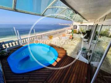 Cobertura 4 quartos à venda Copacabana, Rio de Janeiro - R$ 9.500.000 - IPCO40001