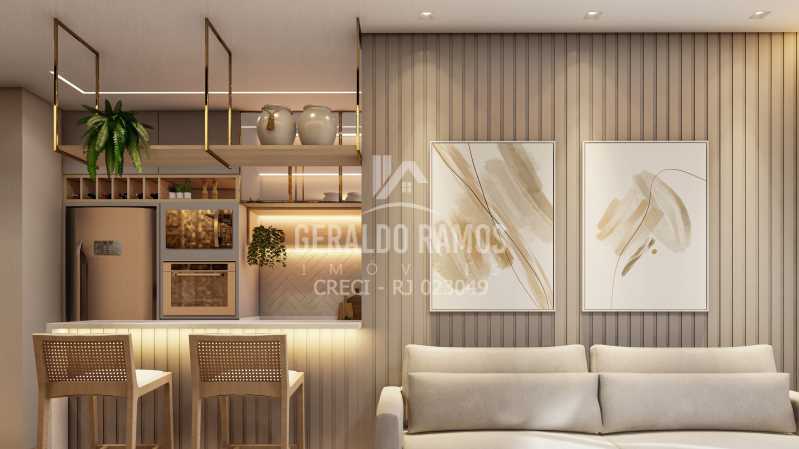 Conheça 1.LIVING 4 do imóvel - Apartamento 2 quartos à venda Cabo Frio,RJ - R$ 649.440 - GIAP20011 - 5 1.LIVING 4 - 5