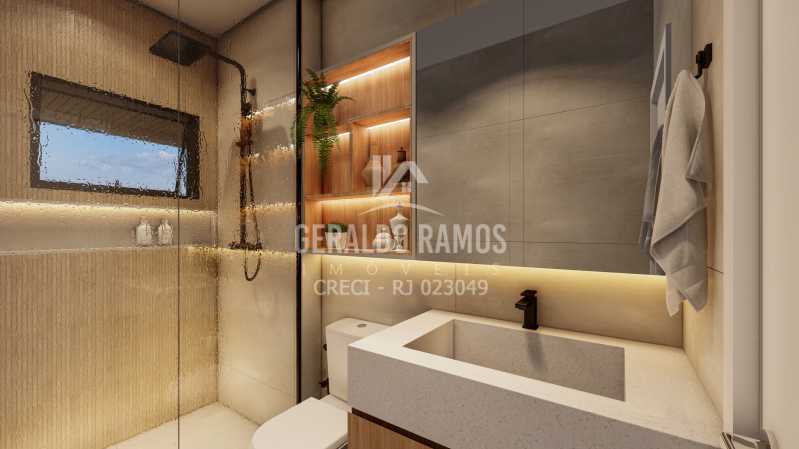 Conheça 3.BANHO SOCIAL 2 do imóvel - Apartamento 2 quartos à venda Cabo Frio,RJ - R$ 649.440 - GIAP20011 - 10 3.BANHO SOCIAL 2 - 10