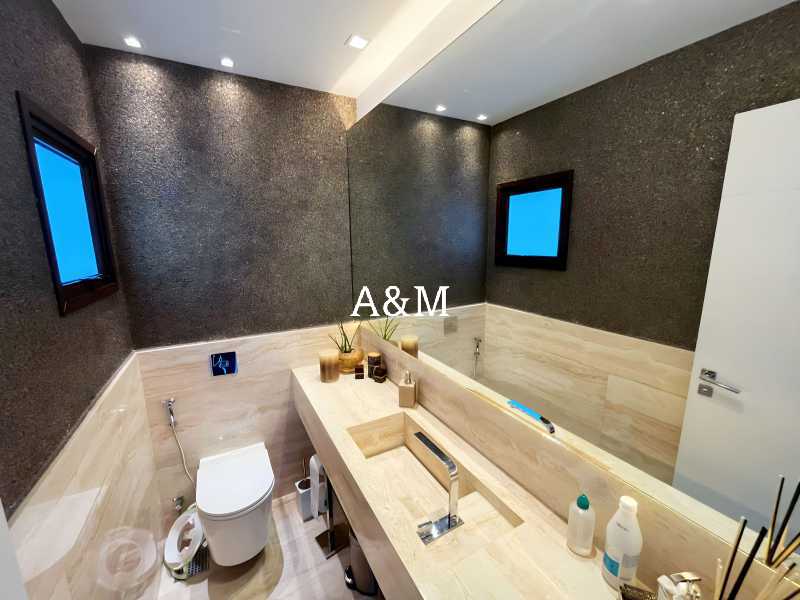 Conheça 1688115769261 do imóvel - Casa em Condomínio à venda Avenida das Américas, Barra da Tijuca, Rio de Janeiro - R$ 13.000.000 - AMCN50002 - 6 1688115769261 - 6