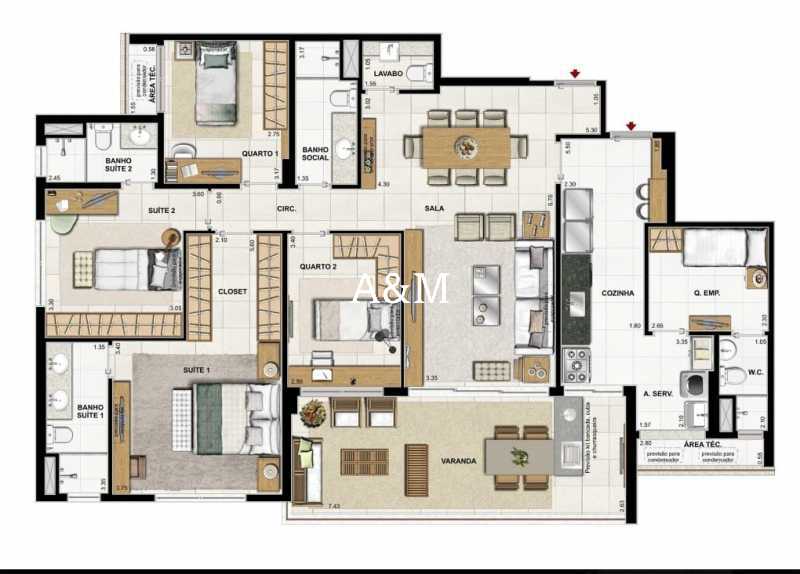 Conheça PHOTO-2024-12-16-11-56-09 1 do imóvel - Apartamento à venda Avenida Rosauro Estellita, Barra da Tijuca, Rio de Janeiro - R$ 2.250.000 - AMAP30045 - 20 PHOTO-2024-12-16-11-56-09 1 - 20