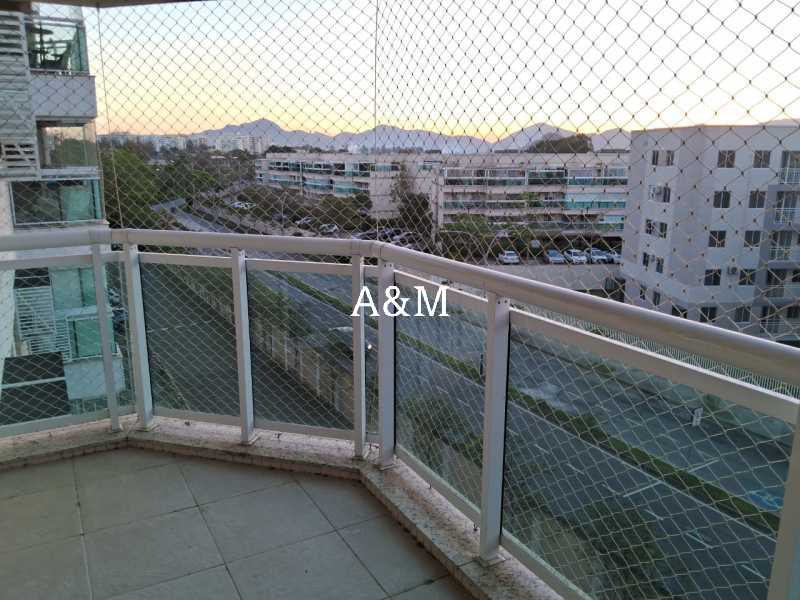 Conheça 588061 do imóvel - Apartamento à venda Rua Alfredo Lopes de Souza, Recreio dos Bandeirantes, Rio de Janeiro - R$ 540.000 - AMAP20062 - 1 588061 - 1