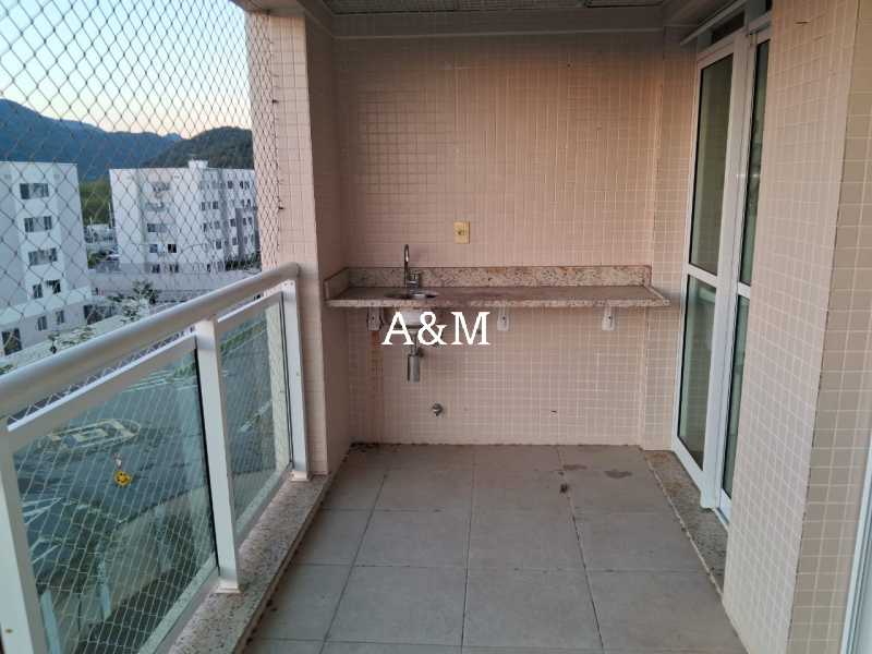 Conheça 588064 do imóvel - Apartamento à venda Rua Alfredo Lopes de Souza, Recreio dos Bandeirantes, Rio de Janeiro - R$ 540.000 - AMAP20062 - 2 588064 - 2
