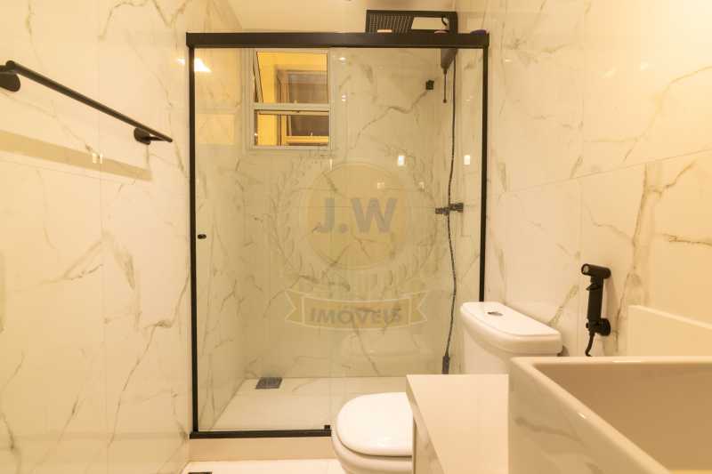 Conheça Cópia de 04 BANHEIRO 2 do imóvel - Apartamento à venda Rua Inhanga, Copacabana, Rio de Janeiro - R$ 1.045.000 - JWAP20061 - 14 Cópia de 04 BANHEIRO 2 - 14