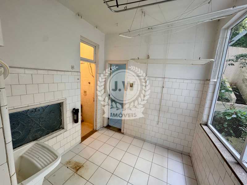 Conheça Área de serviço do imóvel - Apartamento à venda Praça Eugênio Jardim, Copacabana, Rio de Janeiro - R$ 1.250.000 - JWAP40027 - 27 Área de serviço - 27