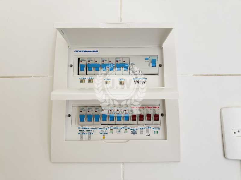 Conheça Quadro de luz (disjuntores) do imóvel - Apartamento 3 quartos à venda Copacabana, Rio de Janeiro - R$ 1.350.000 - JWAP30147 - 25 Quadro de luz (disjuntores) - 25