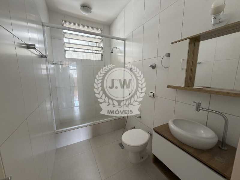 Conheça Banheiro social do imóvel - Apartamento 3 quartos à venda Copacabana, Rio de Janeiro - R$ 1.350.000 - JWAP30147 - 17 Banheiro social - 17