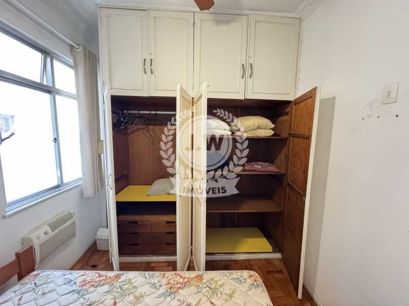 Conheça Quarto 2 do imóvel - Apartamento à venda Rua Gustavo Sampaio, Leme, Rio de Janeiro - R$ 835.000 - JWAP20135 - 15 Quarto 2 - 15