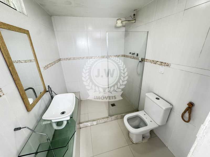 Conheça Banheiro do terraço do imóvel - Cobertura à venda Avenida Nossa Senhora de Copacabana, Copacabana, Rio de Janeiro - R$ 1.185.000 - JWCO30009 - 27 Banheiro do terraço - 27