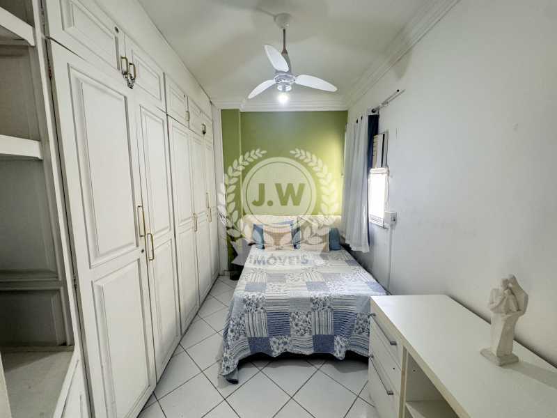 Conheça Quarto 2 do imóvel - Cobertura à venda Avenida Nossa Senhora de Copacabana, Copacabana, Rio de Janeiro - R$ 1.185.000 - JWCO30009 - 14 Quarto 2 - 14