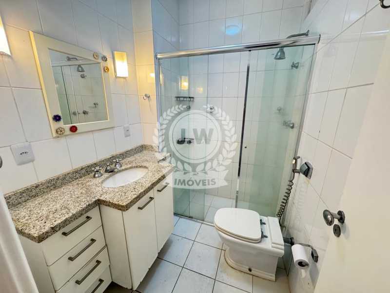 Conheça Banheiro social do imóvel - Apartamento à venda Rua Gustavo Sampaio, Leme, Rio de Janeiro - R$ 1.000.000 - JWAP30150 - 20 Banheiro social - 20
