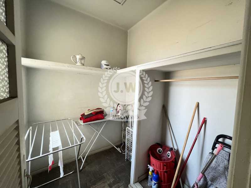 Conheça Dependência do imóvel - Apartamento à venda Rua General Ribeiro da Costa, Leme, Rio de Janeiro - R$ 980.000 - JWAP30151 - 25 Dependência - 25