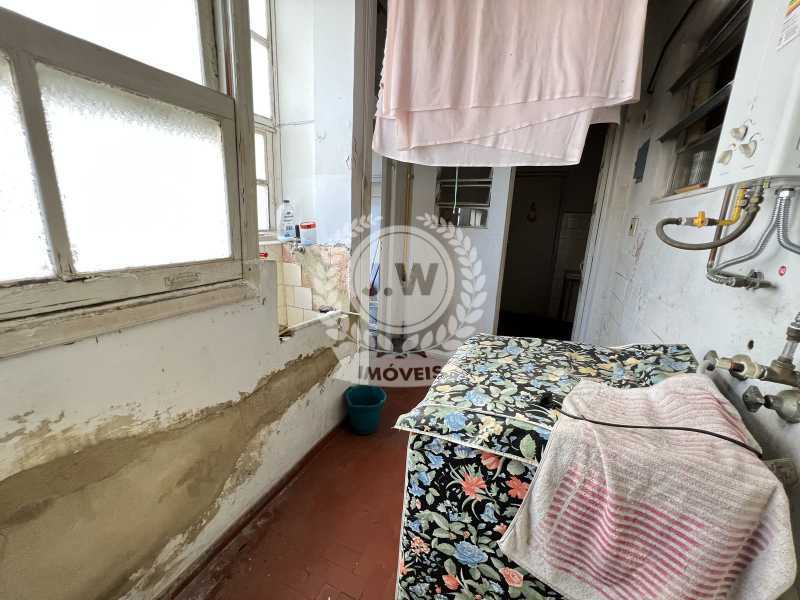 Conheça Área de serviço do imóvel - Apartamento à venda Rua General Ribeiro da Costa, Leme, Rio de Janeiro - R$ 980.000 - JWAP30151 - 26 Área de serviço - 26