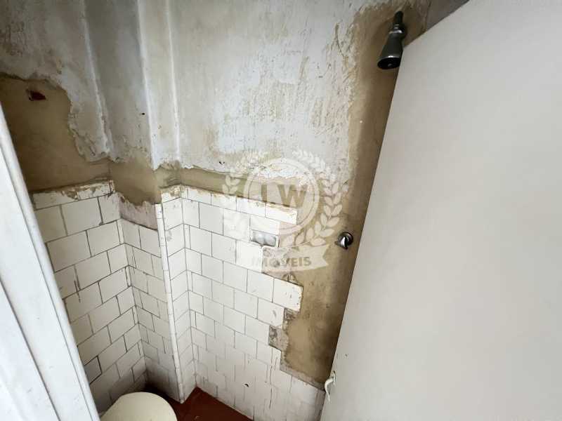 Conheça Banheiro de serviço do imóvel - Apartamento à venda Rua General Ribeiro da Costa, Leme, Rio de Janeiro - R$ 980.000 - JWAP30151 - 27 Banheiro de serviço - 27