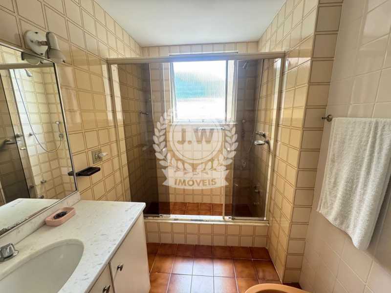 Conheça Banheiro da suíte do imóvel - Apartamento à venda Rua Santa Clara, Copacabana, Rio de Janeiro - R$ 1.890.000 - JWAP30152 - 14 Banheiro da suíte - 14