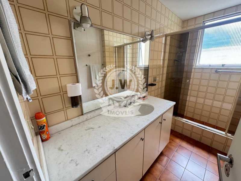 Conheça Banheiro da suíte do imóvel - Apartamento à venda Rua Santa Clara, Copacabana, Rio de Janeiro - R$ 1.890.000 - JWAP30152 - 15 Banheiro da suíte - 15