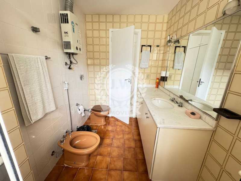 Conheça Banheiro da suíte do imóvel - Apartamento à venda Rua Santa Clara, Copacabana, Rio de Janeiro - R$ 1.890.000 - JWAP30152 - 16 Banheiro da suíte - 16