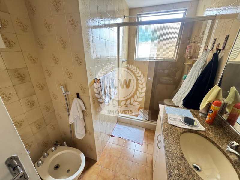 Conheça Banheiro social do imóvel - Apartamento à venda Rua Santa Clara, Copacabana, Rio de Janeiro - R$ 1.890.000 - JWAP30152 - 22 Banheiro social - 22