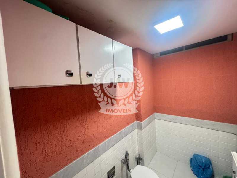 Conheça Banheiro do imóvel - Kitnet/Conjugado 27m² à venda Rua Evaristo da Veiga, Centro, Rio de Janeiro - R$ 190.000 - JWKI00007 - 9 Banheiro - 9