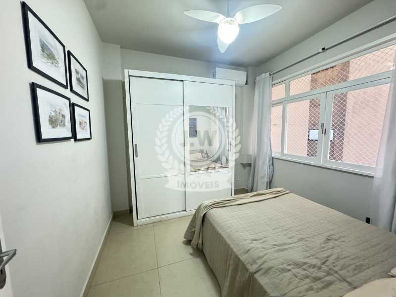 Conheça Quarto 1 do imóvel - Apartamento para venda e aluguel Rua Barata Ribeiro, Copacabana, Rio de Janeiro - R$ 1.000.000 - JWAP20139 - 7 Quarto 1 - 7