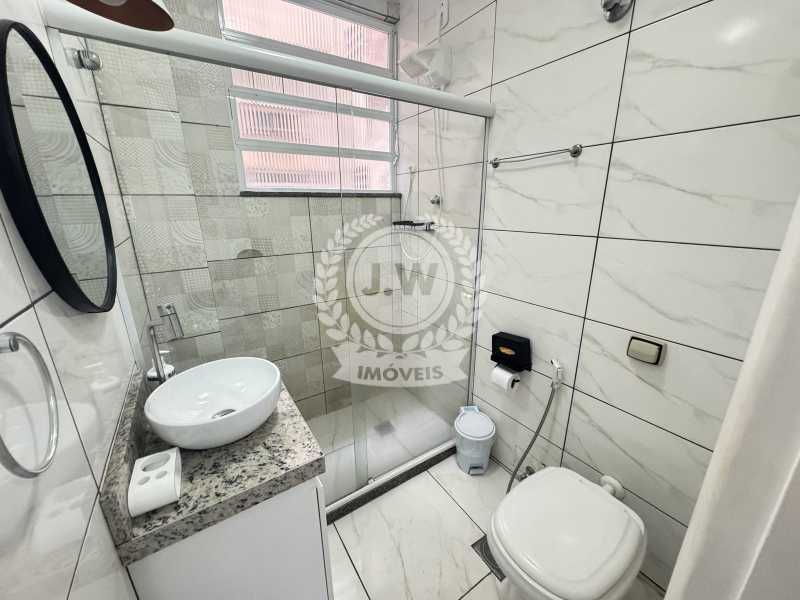 Conheça Banheiro social do imóvel - Apartamento para venda e aluguel Rua Barata Ribeiro, Copacabana, Rio de Janeiro - R$ 1.000.000 - JWAP20139 - 21 Banheiro social - 21