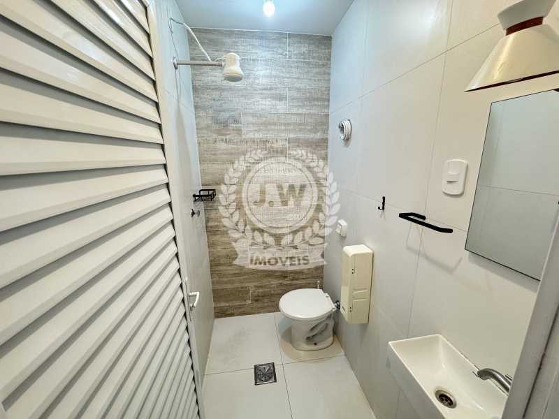 Conheça Banheiro de serviço do imóvel - Apartamento para venda e aluguel Rua Barata Ribeiro, Copacabana, Rio de Janeiro - R$ 1.000.000 - JWAP20139 - 23 Banheiro de serviço - 23