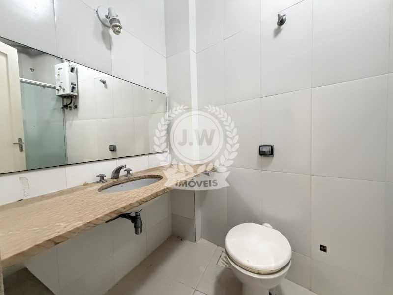Conheça Banheiro social do imóvel - Apartamento à venda Travessa Santa Margarida, Copacabana, Rio de Janeiro - R$ 665.000 - JWAP20140 - 17 Banheiro social - 17