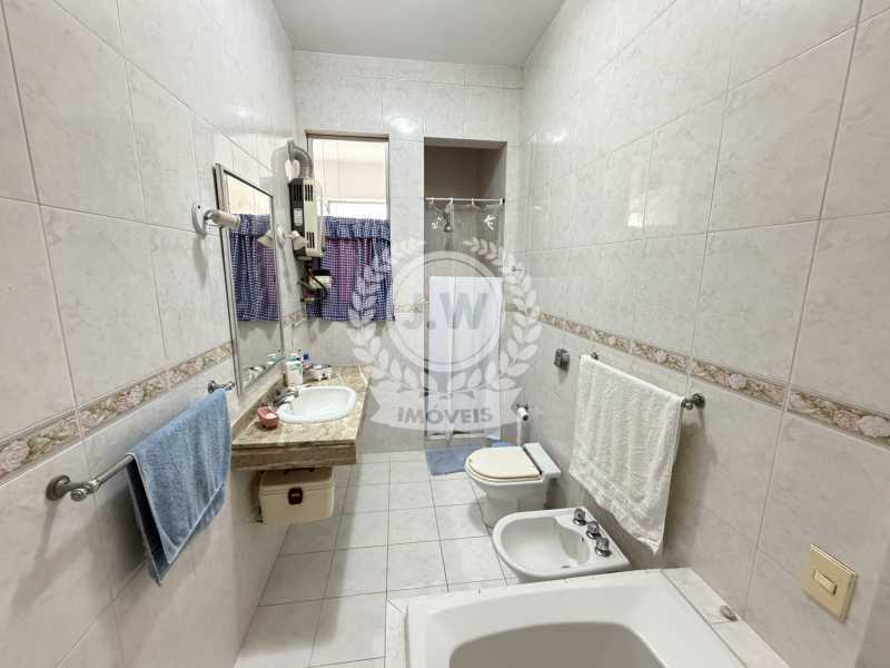 Conheça Banheiro social do imóvel - Apartamento à venda Rua Gustavo Sampaio, Leme, Rio de Janeiro - R$ 930.000 - JWAP20141 - 16 Banheiro social - 16