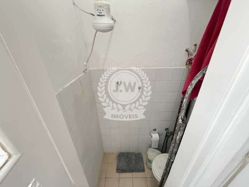 Conheça Banheiro de serviço do imóvel - Apartamento à venda Rua Gustavo Sampaio, Leme, Rio de Janeiro - R$ 930.000 - JWAP20141 - 27 Banheiro de serviço - 27