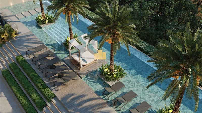 Conheça Cond-Piscina Oasis Ang do imóvel - 3 Suites, alto padrão em um condomínio clube - TFAP30100 - 8 Cond-Piscina Oasis Ang - 8