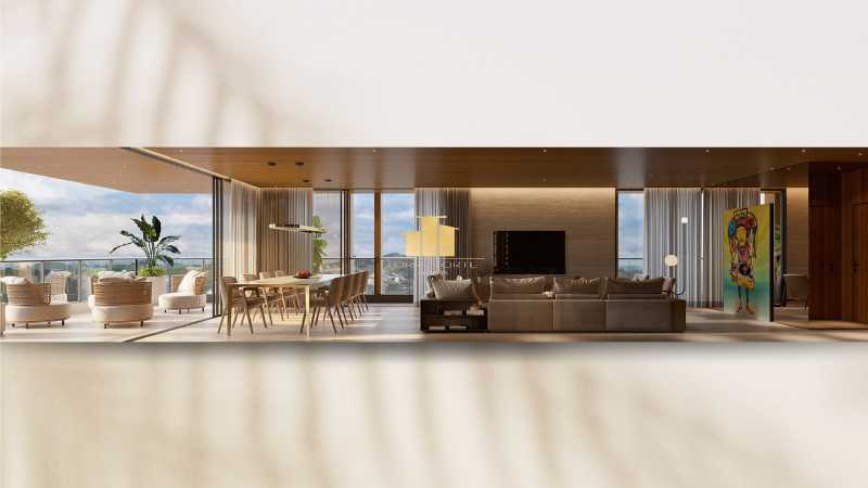 Conheça Living do imóvel - 4 Suites, Alto Luxo no coração da cidade - TFAP40013 - 5 Living - 5