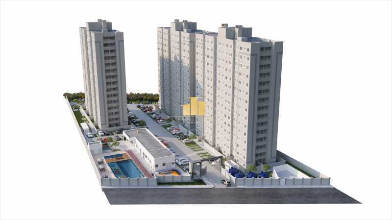 Conheça IMPLANTAÇÃO 3D do imóvel - Lançamento MRV Apartamento Garden no Torres do Aeroporto - TFAP10028 - 29 IMPLANTAÇÃO 3D - 29