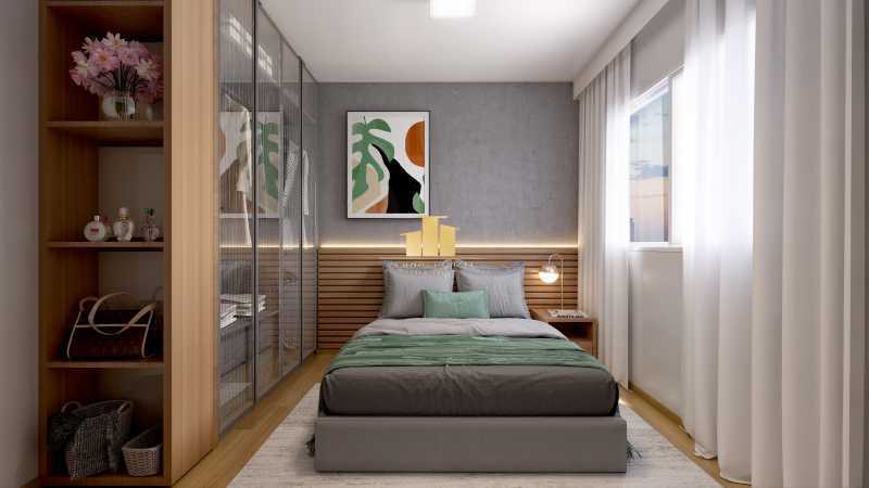Conheça QUARTO CASAL do imóvel - Lançamento MRV Apartamento Garden no Torres do Aeroporto - TFAP10028 - 18 QUARTO CASAL - 18