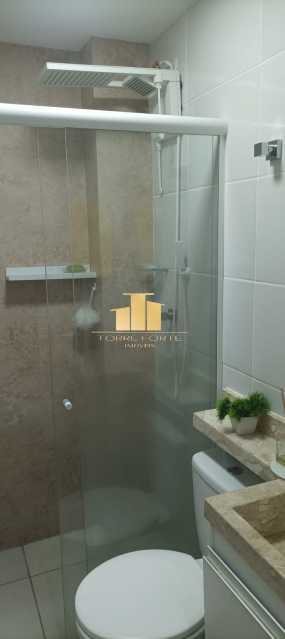 Conheça banheiro-reformado-com-blindex do imóvel - Apartamento 2 quartos à venda Juiz de Fora,MG - R$ 230.000 - TFAP20690 - 19 banheiro-reformado-com-blindex - 19