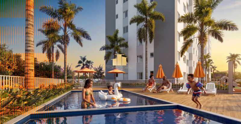 Conheça Piscina 1 do imóvel - Apartamento 2 Quartos no Life 440 Via São Pedro: Conforto, Integração Perfeita e Lazer de Resort em Juiz de Fora - TFAP20807 - 4 Piscina 1 - 4