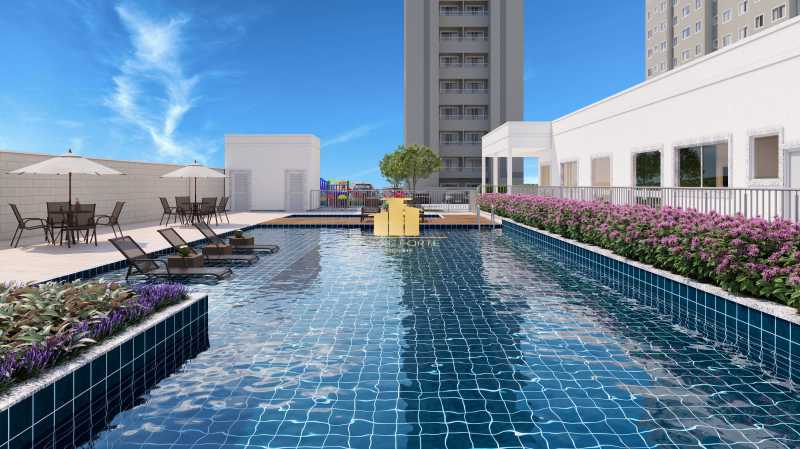 Conheça PISCINA do imóvel - Lançamento MRV 2 Quartos com garagem no Torres do Aeroporto - TFAP20398 - 19 PISCINA - 19