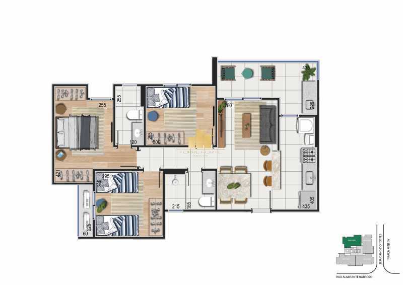 Conheça humanizadas-tipo-05 do imóvel - Apartamento à venda, com 3 quartos, suite e garagem no São Mateus - TFAP30078 - 25 humanizadas-tipo-05 - 25