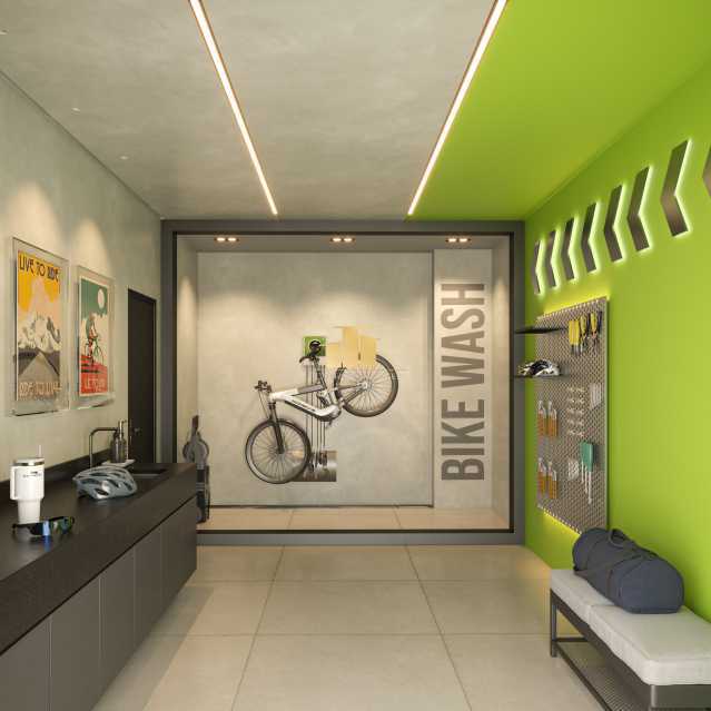 Conheça BIKE WASH do imóvel - 4 Quartos, Exclusividade e Luxo com Lazer completo no Santa Helena - TFAP40009 - 20 BIKE WASH - 20