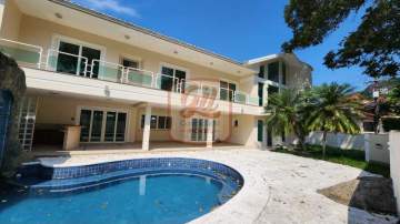 Permuta-se - CASA MODERNA, ESTILO CONTEPORÂNEO, 4 SUÍTES, PISCINA, ÁREA GOURMET, 4 VGAS - TAQUARA. - CS1583