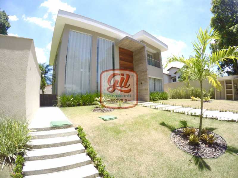 Conheça Fachada do imóvel - Casa em Condomínio 5 quartos à venda Taquara, Rio de Janeiro - R$ 3.500.000 - CS2562 - 2 Fachada - 2
