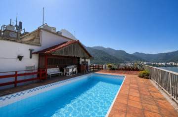 Ótima localização - Cobertura à venda Rua Baronesa de Poconé, Lagoa, Rio de Janeiro - R$ 15.000.000 - AICO50036