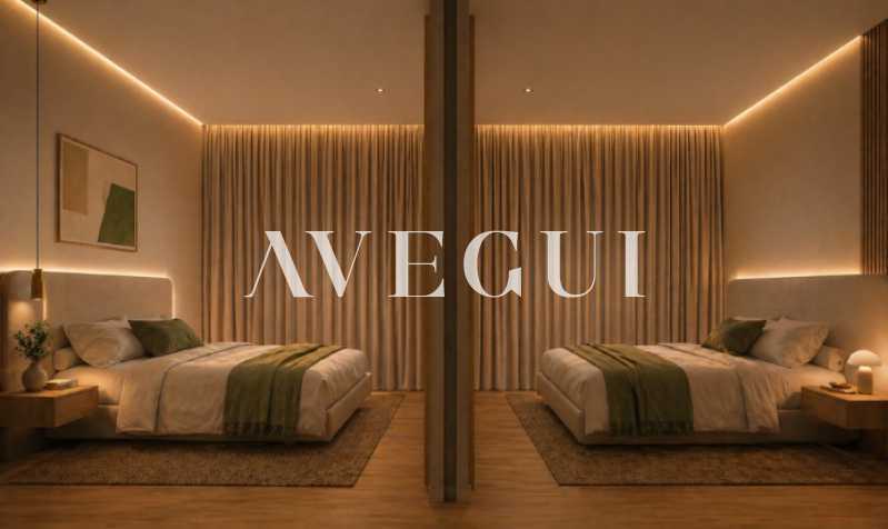 Conheça OPÇÃO DE QUARTO 4. do imóvel - Studio à venda Rua Almirante Guilhem, Leblon, Rio de Janeiro - R$ 2.683.000 - AJST00016 - 18 OPÇÃO DE QUARTO 4. - 18