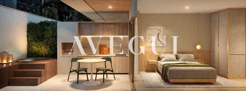 Conheça TERRAÇO. do imóvel - Studio à venda Rua Almirante Guilhem, Leblon, Rio de Janeiro - R$ 4.162.000 - AJST20001 - 22 TERRAÇO. - 22
