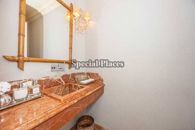 Conheça LAVABO do imóvel - Casa em Condomínio 5 quartos à venda Arouca B, Jardim Barra da Tijuca - Barra da Tijuca, Rio de Janeiro - R$ 12.000.000 - BAC3597 - 8 LAVABO - 8