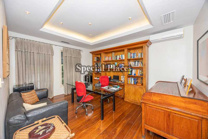 Conheça ESCRITÓRIO do imóvel - Casa em Condomínio 5 quartos à venda Arouca B, Jardim Barra da Tijuca - Barra da Tijuca, Rio de Janeiro - R$ 12.000.000 - BAC3597 - 17 ESCRITÓRIO - 17
