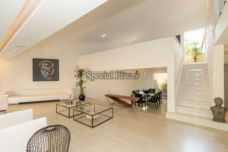 Conheça SALÃO do imóvel - Casa em Condomínio 5 quartos à venda Jardim do Itanhangá, Itanhangá - Itanhangá, Rio de Janeiro - R$ 5.100.000 - BAC3858 - 13 SALÃO - 13