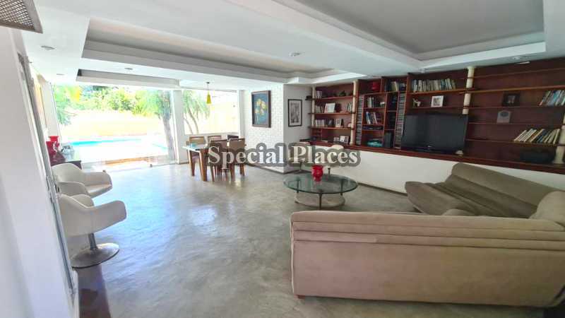 Conheça SALA do imóvel - Casa em Condomínio 5 quartos à venda Barra, Min. Lafayette de Andrade - Barra da Tijuca, Rio de Janeiro - R$ 3.150.000 - BAC4890 - 3 SALA - 3